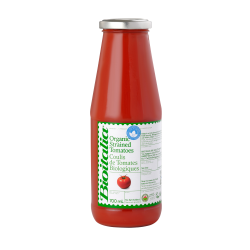 Strained tomatoes