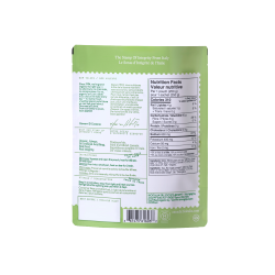 Whole Grain Red Rice with Green Peas, Corn and Carrots