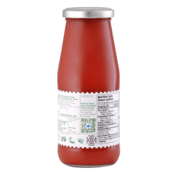 Tomates hachées rustiques