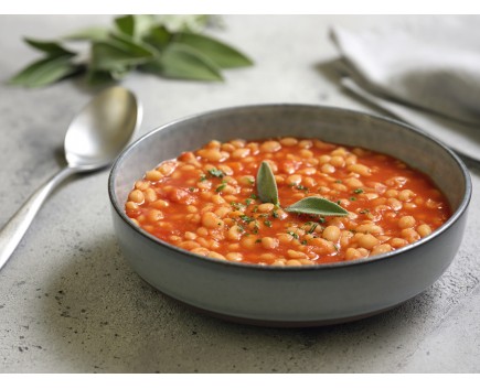 Tuscan baked beans soup