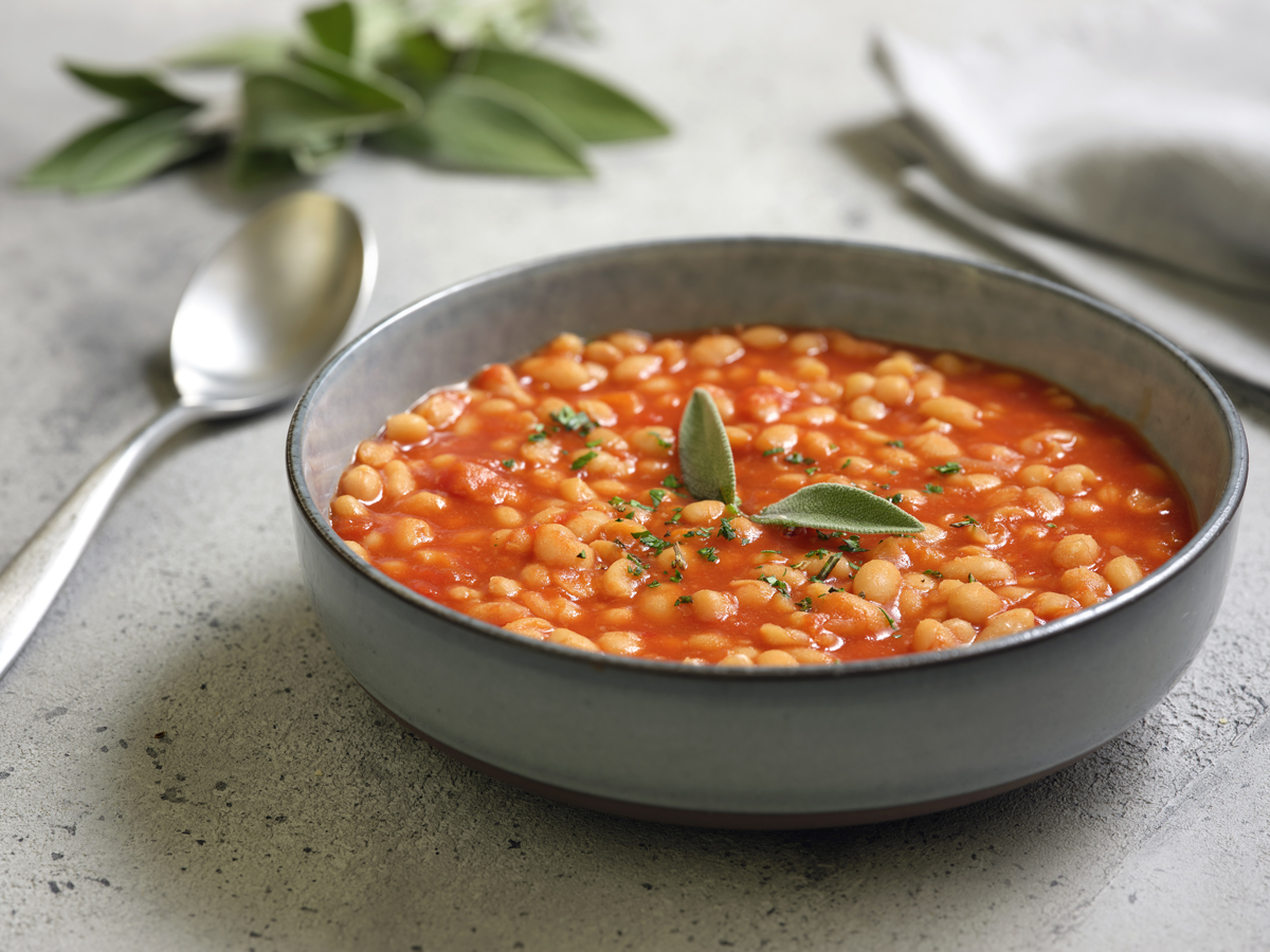 Tuscan baked beans soup