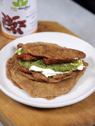 Crêpes aux haricots