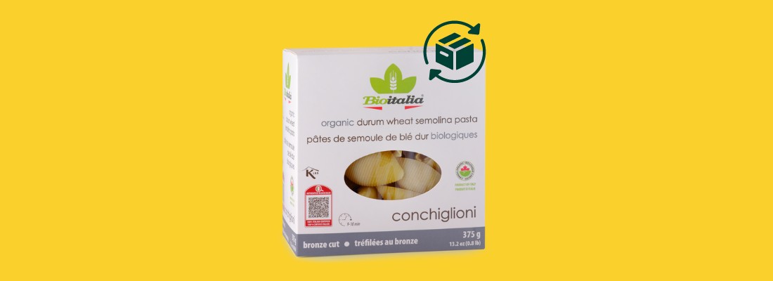 Bioitalia Unveils Eco-Friendly Packaging for Pasta Products 