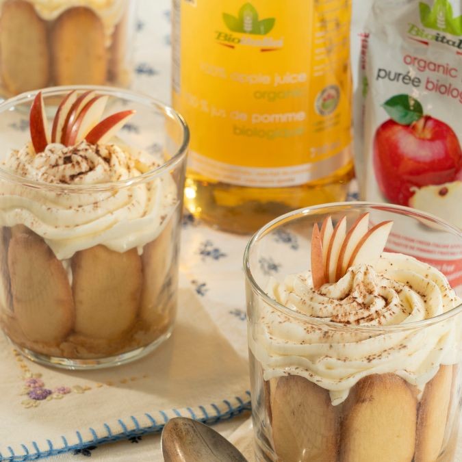 Apple Tiramisu Verrines 