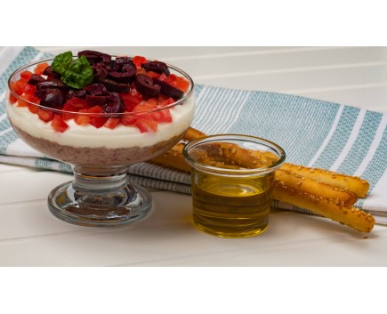 Adzuki beans layered dip